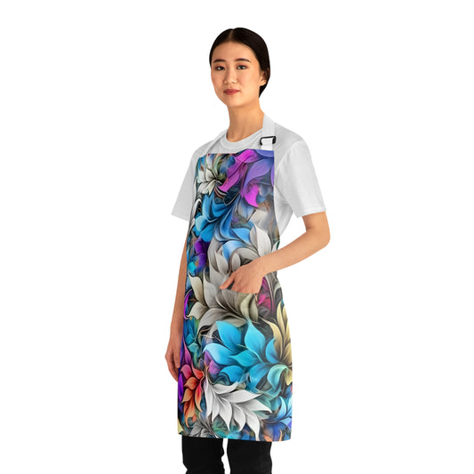 Eye-Catching Floral Apron, Makes the Perfect Chef's Gift